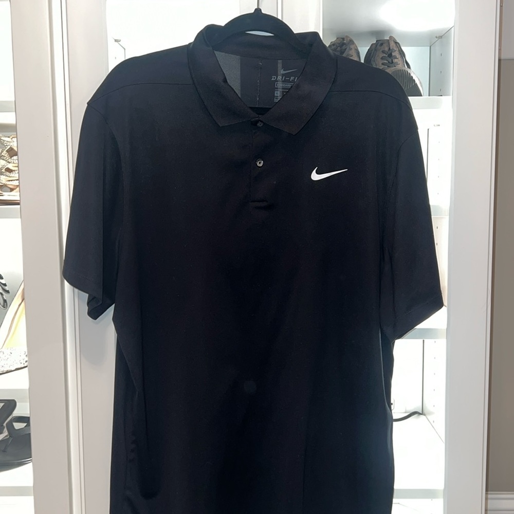 Nike Mens Golf Polo XL Dri-Fit Standard